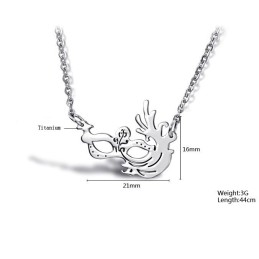 Collier En Titane De Forme Irrégulière Pour Femme, Fiable Et Performant