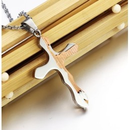 Collier En Titane Avec Croix De Réputation Fiable