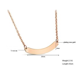 Collier En Titane De Qualité Fiable
