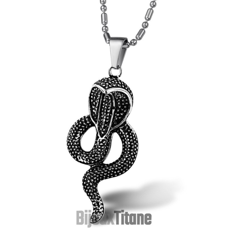 Collier En Titane Cobral D'Excellente Qualité Collier En Titane Cobral D'Excellente Qualité