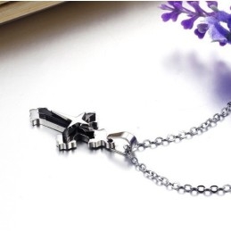 Collier Croix En Titane Pour Homme De Qualité Stable