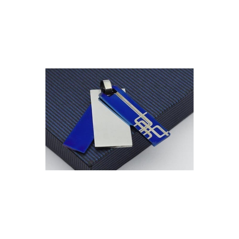 Collier En Titane Pur Pour Homme, Modèle 3 Pièces, Chaîne Gratuite Collier En Titane Pur Pour Homme, Modèle 3 Pièces, Chaîne Gratuite
