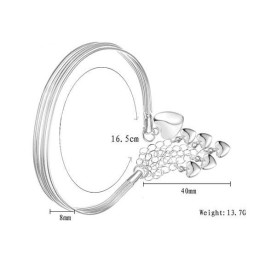 Bracelet En Titane Pour Femme, Qualité Et Quantité Garanties