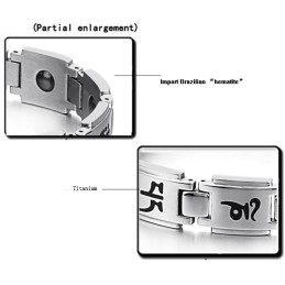 Bracelet En Titane Durable Pour Les Amoureux