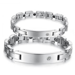 Bracelet En Titane Pour La Santé Des Amoureux