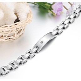 Bracelet En Titane Pour La Santé Des Amoureux
