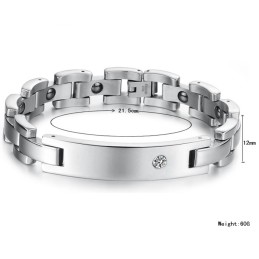 Bracelet En Titane Pour La Santé Des Amoureux