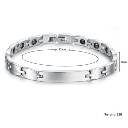 Bracelet En Titane Pour La Santé Des Amoureux