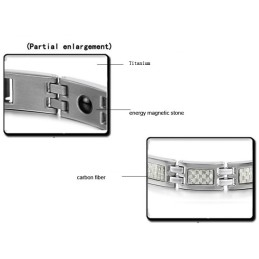 Bracelet En Titane De Haute Qualité Pour Les Amoureux