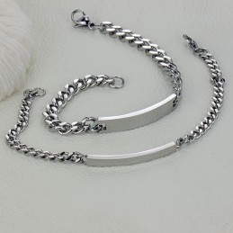 Bracelet En Titane Tendance Et Facile À Utiliser Pour Les Amoureux