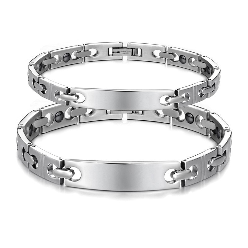 Bracelet En Titane Antifatigue De Qualité Stable Pour Les Amoureux