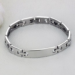 Bracelet En Titane Antifatigue De Qualité Stable Pour Les Amoureux