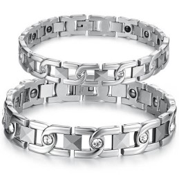 Bracelet Antifatigue En Titane Pour Amoureux
