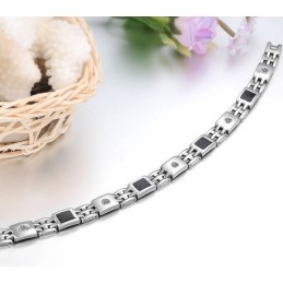 Bracelet En Titane De Qualité Stable Pour Les Amoureux