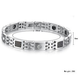 Bracelet En Titane De Qualité Stable Pour Les Amoureux