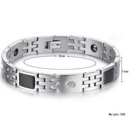 Bracelet En Titane De Qualité Stable Pour Les Amoureux