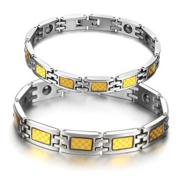 Bracelet En Titane Antifatigue, Qualité Et Quantité Garanties, Pour Les Amoureux
