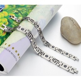 Bracelet Classique En Titane Facile À Utiliser Pour Les Amoureux