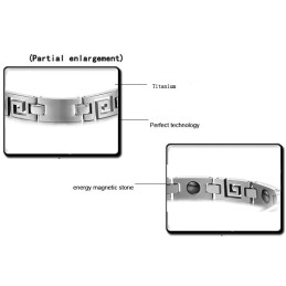 Bracelet Classique En Titane Facile À Utiliser Pour Les Amoureux
