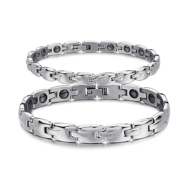 Bracelet En Titane Lodestone Pour Amoureux, Réputé Pour Sa Qualité Supérieure