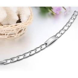 Bracelet En Titane Et Pierre Magnétique, Vendu Dans Le Monde Entier, Pour Les Amoureux