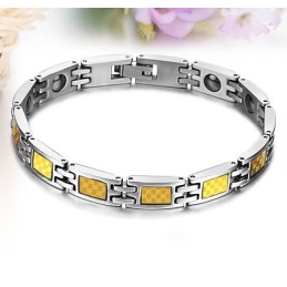 Bracelet En Titane Antifatigue De Haute Qualité Pour Les Amoureux