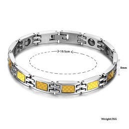 Bracelet En Titane Antifatigue De Haute Qualité Pour Les Amoureux