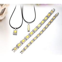 Bracelet En Titane Antifatigue De Haute Qualité Pour Les Amoureux
