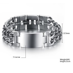 Bracelet En Titane Facile À Utiliser