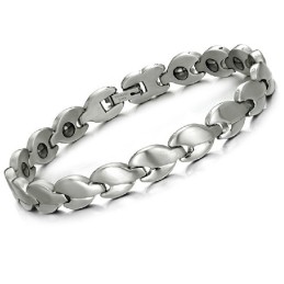 Bracelet Antifatigue En Titane À Larges Variétés