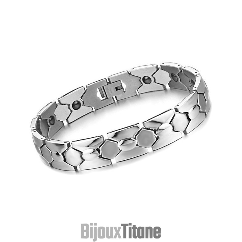 Bracelet En Titane Antifatigue Pour Homme, Performance Fiable