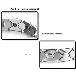 Bracelet En Titane Antifatigue Pour Homme, Performance Fiable