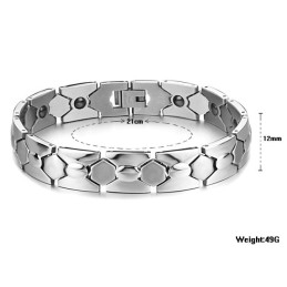 Bracelet En Titane Antifatigue Pour Homme, Performance Fiable