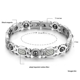 Le Bracelet En Titane Lodestone, La Reine De La Santé De Qualité