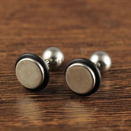 Boucles D'Oreilles En Titane Pour Hommes