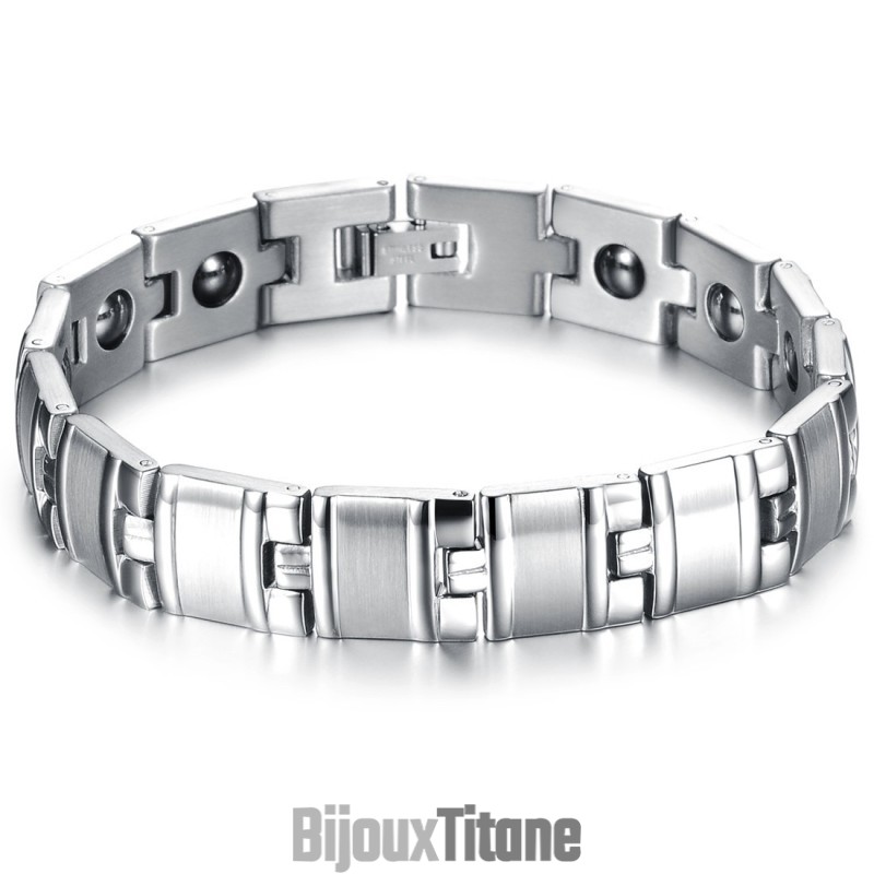 Bracelet Antifatigue En Titane Pour Homme, D'Excellente Qualité