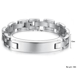 Bracelet En Titane Pour Homme Facile À Utiliser