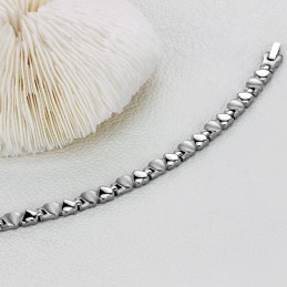 Bracelet En Titane Sweetheart Complet Avec Spécifications