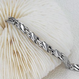 Bracelet En Titane Lodestone Pour La Santé Féminine, Facile À Utiliser