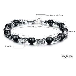 Bracelet En Titane Pour Homme, Durable Et Résistant