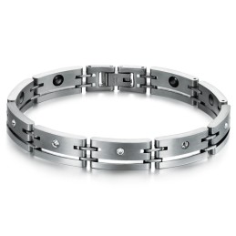 Bracelet En Titane Lodestone Pour Homme De Haute Qualité
