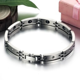 Bracelet En Titane Lodestone Pour Homme De Haute Qualité