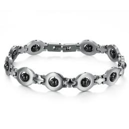 Bracelet Antifatigue En Titane Pour Homme, Grande Variété