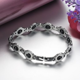 Bracelet Antifatigue En Titane Pour Homme, Grande Variété