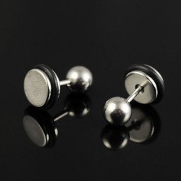 Boucles D'Oreilles En Titane Pour Hommes