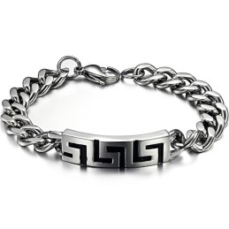 Le Bracelet En Titane Great Wall Pour Homme, La Reine De La Qualité