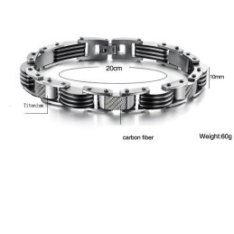 Bracelet En Titane Pour Homme De Qualité Fiable