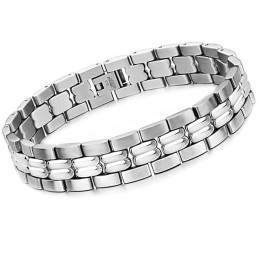 Bracelet En Titane Concis Pour Homme, Qualité Et Quantité Garanties