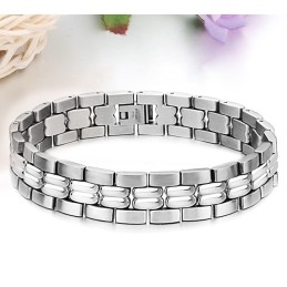Bracelet En Titane Concis Pour Homme, Qualité Et Quantité Garanties