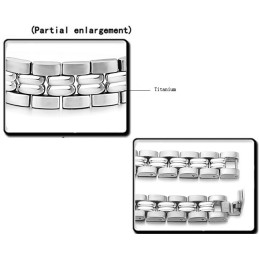 Bracelet En Titane Concis Pour Homme, Qualité Et Quantité Garanties